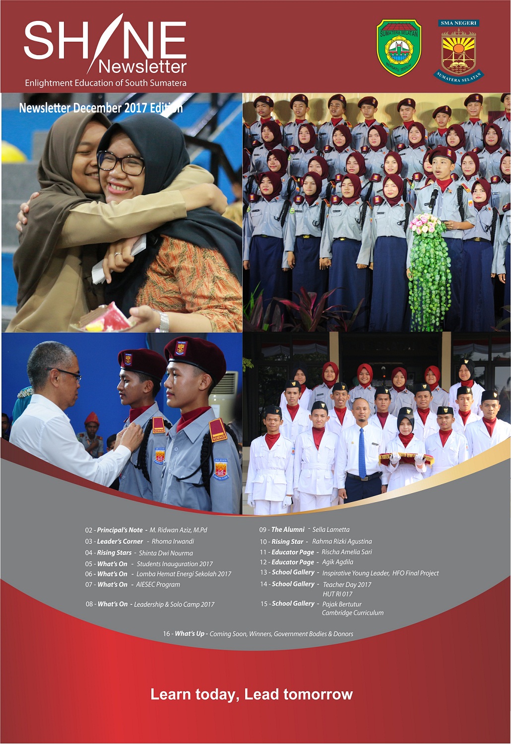 NEWSLETTER 2017 DECEMBER EDITION